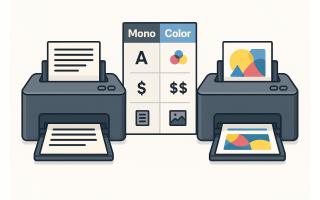 Mono czy Kolor? Kiedy naprawdę potrzebujesz kolorowej drukarki laserowej?