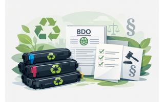Toner i BDO: Utylizacja tonerów – przepisy i obowiązki