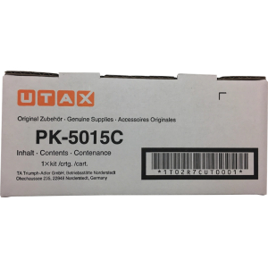 Toner oryginalny Utax PK-5015C (1T02R7CUT0) Niebieski