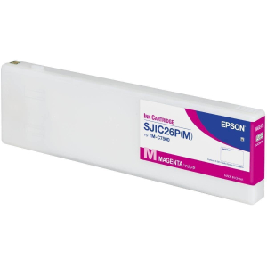Epson SJIC26P-M S020620 tusz purpurowy oryginalny do Epson ColorWorks C7500 (C31CD84012)