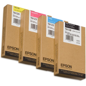 Tusz oryginalny Epson T612200 Niebieski (duży)