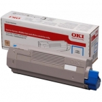 Oryginalny toner 46507507 Niebieski marki Oki