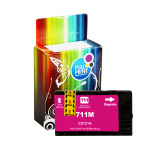 Zgodny z tuszem  CZ131A (HP 711) Purpurowy marki FullPrint