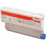 Oryginalny toner 46443103 Niebieski Wydajny marki Oki