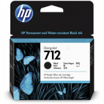 Tusz oryginalny 3ED71A (HP 712) Czarny Wydajny