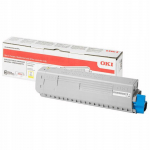 Toner oryginalny 46861305 Wydajny Żółty