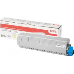 Toner oryginalny 47095701 Żółty
