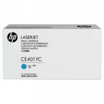 Toner oryginalny CE401YC Wydajny Niebieski