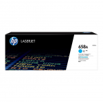 Toner oryginalny W2001A (HP 658A) niebieski