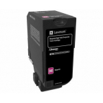Toner oryginalny 84C2HME Purpurowy