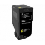 Toner oryginalny 84C2HYE Żółty