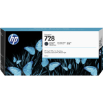 Tusz oryginalny F9J68A (HP 728) Czarny matowy wydajny