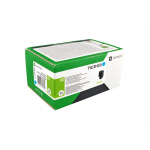 Toner oryginalny 71C2HC0 Niebieski Wydajny