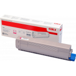 Toner oryginalny 46471114 Purpurowy
