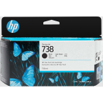 Tusz oryginalny 498N4A (HP 738) 130ml Czarny
