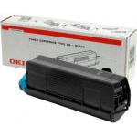 Toner oryginalny 42127407 Niebieski