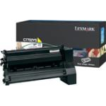 Oryginalny toner C7702YS Å»Ã³Å‚ty (regenerowalny) marki Lexmark