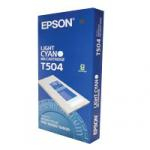 Oryginalny tusz T504011 Jasny Niebieski marki Epson