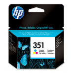 Oryginalny tusz CB337E (HP 351) Kolor marki Hewlett Packard