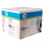 Oryginalny dwupak tonerÃ³w Q5942X Czarny (dwie sztuki) (HP 42X) marki Hewlett Packard