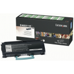 Toner oryginalny E460X11E Czarny Extra Wydajny