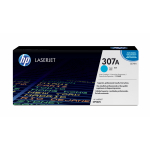 Toner oryginalny CE741A (HP 307A) Niebieski