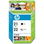 Zestaw tuszy HP nr 21 / HP nr 22 Czarny + Kolor marki Hewlett Packard