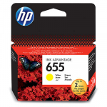 Tusz oryginalny CZ112A (HP 655) Żółty