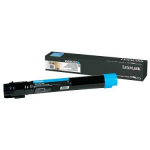 Toner oryginalny X950X2CG Niebieski