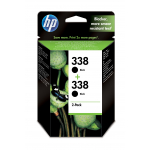 Oryginalny zestaw tuszy CB331E (dwupak) Czarny (HP 338)