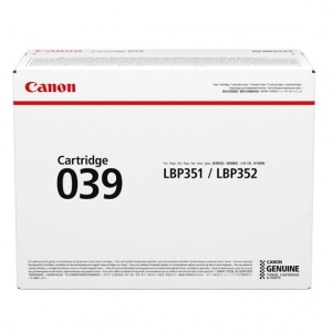 Toner oryginalny CRG 039BK (0287C001) Czarny