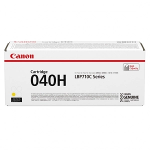 Toner oryginalny CRG 040hy (0455C001) Żółty Wydajny