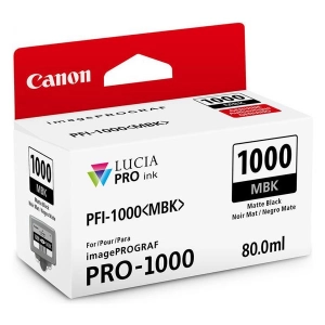 Tusz oryginalny PFI-1000MBK (0545C001) Czarny matowy