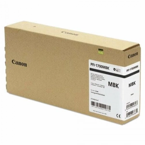 Tusz oryginalny PFI-1700MBK (0774C001) Czarny matowy (700ml)