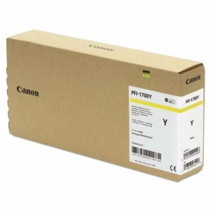 Tusz oryginalny PFI-1700Y (0778C001) Żółty (700ml)