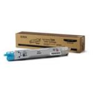 Toner oryginalny 106R01082 Niebieski Powiększony