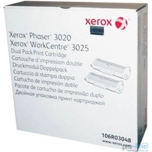 Toner oryginalny 106R03048 Czarny (dwupak)