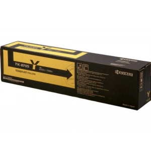 Toner oryginalny TK-8705Y (1T02K9ANL0) Żółty