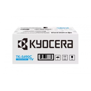Toner oryginalny TK-5490C (1T0C22CNL1) Niebieski Wydajny