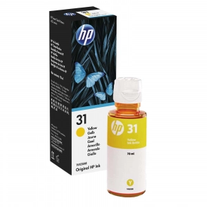 Tusz oryginalny w butelce 1VU28AE (HP 31) Żółty