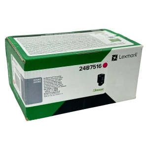 Lexmark 24B7516 toner purpurowy oryginalny