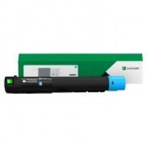 Lexmark 24B7519 toner niebieski oryginalny