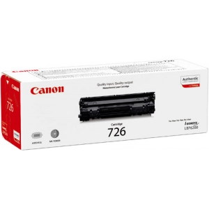 Toner oryginalny nr CRG 726BK (3483B002) Czarny