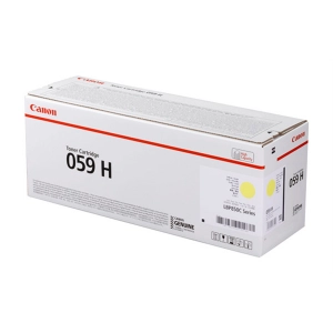 Toner oryginalny CRG 059HY (3624C001) Żółty