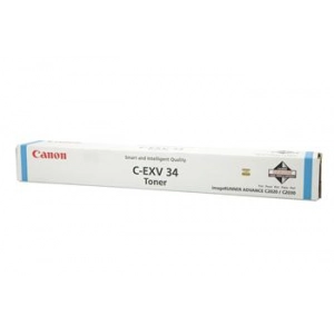 Toner oryginalny C-EXV34C (3783B002) Niebieski