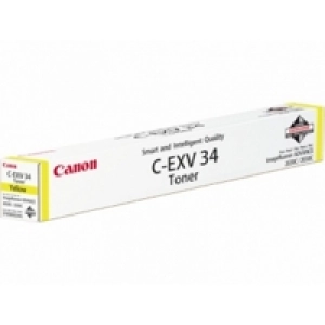 Toner oryginalny C-EXV34Y (3785B002) Żółty