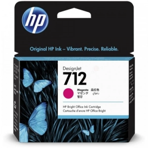 Tusz oryginalny 3ED68A (HP 712) Purpurowy
