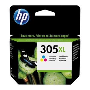 Tusz oryginalny 3YM63A (HP 305XL) Kolor Wydajny