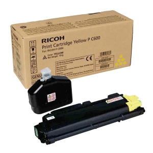 Toner oryginalny P C600Y (408317) Żółty