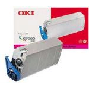 Toner oryginalny 41304210 Purpurowy